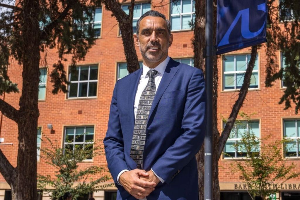 Adam Goodes takes First Nations leadership role at Adelaide University
